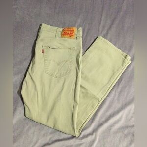 Levi's Men's Khaki Gently Worn Jeans